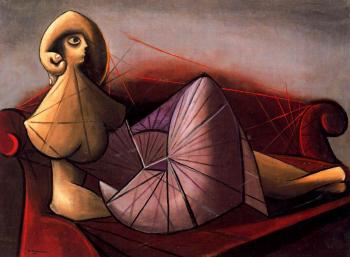 Femme Sur Divan Femme Sur Divan